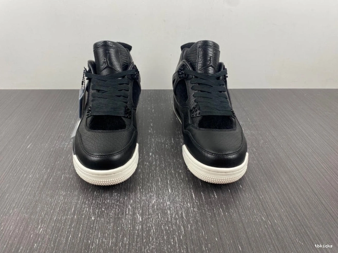 Cheap TBK 819139-010 Jordan Black Pony 4 Retro Hair 0630